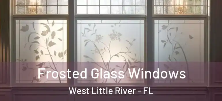  Frosted Glass Windows West Little River - FL