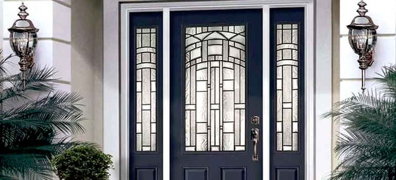 Stained Glass Door Panels in West Little River, FL