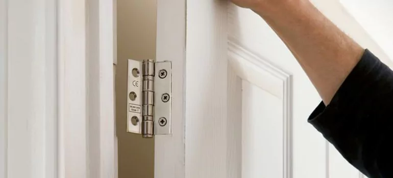 Bathroom Stall Door Hinge Repair in West Little River, FL