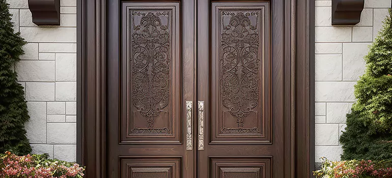 Double Front Doors in West Little River, FL