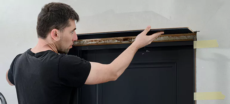 Wood Door Hole Repair in West Little River, FL