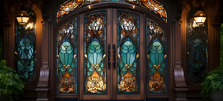 Wrought Iron Storm Door in West Little River, FL