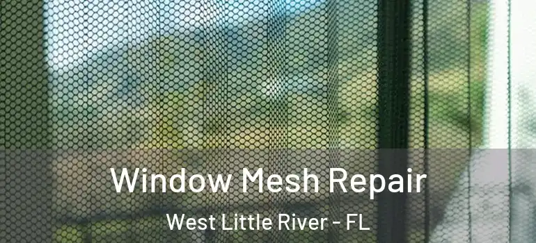  Window Mesh Repair West Little River - FL